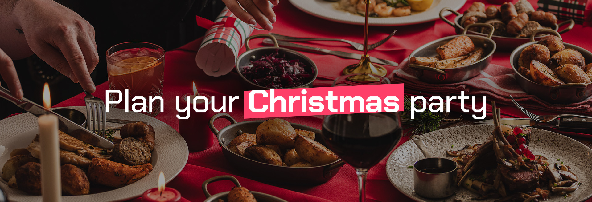 Christmas party at The Lyttelton Arms