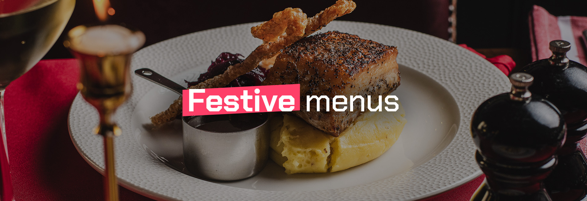 Festive Christmas Menu at The Lyttelton Arms 
