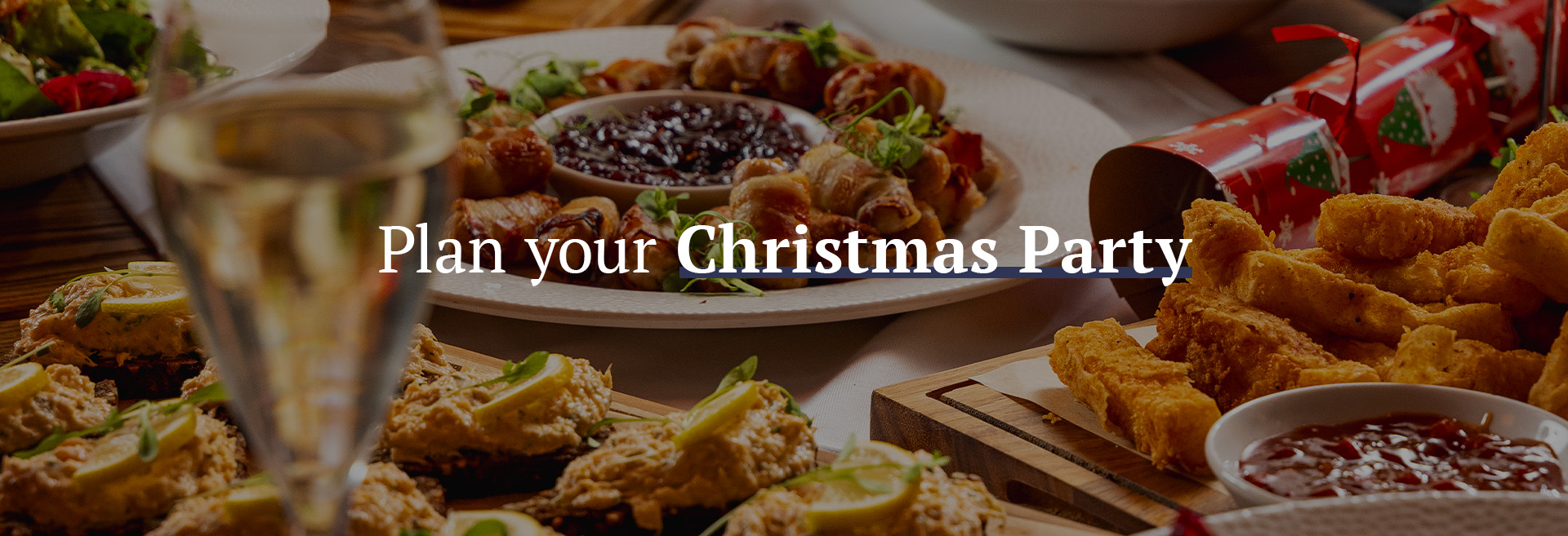 Christmas party at The Lyttelton Arms